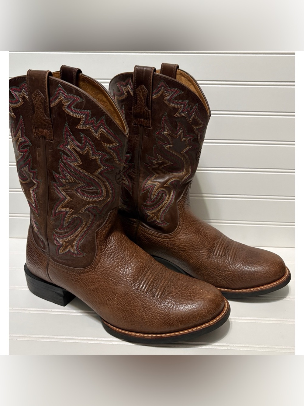 ARIAT Cobalt XR Pro Brown Round Toe Western Cowboy Boots Mens Size 11.5 D 38549